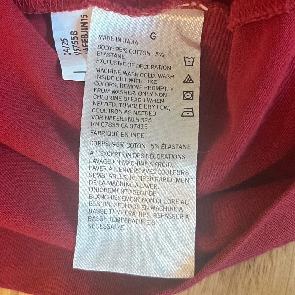 Nautica Performance Tee Mens Large Red Short Sleeve‎ Preppy Sporty Shirt